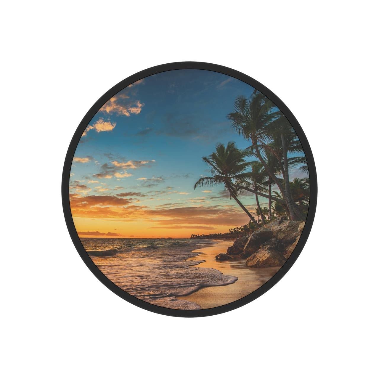 Magnetic Phone Grip and Stand built in Magnets Sunset - FAB š§² POPSĀ®