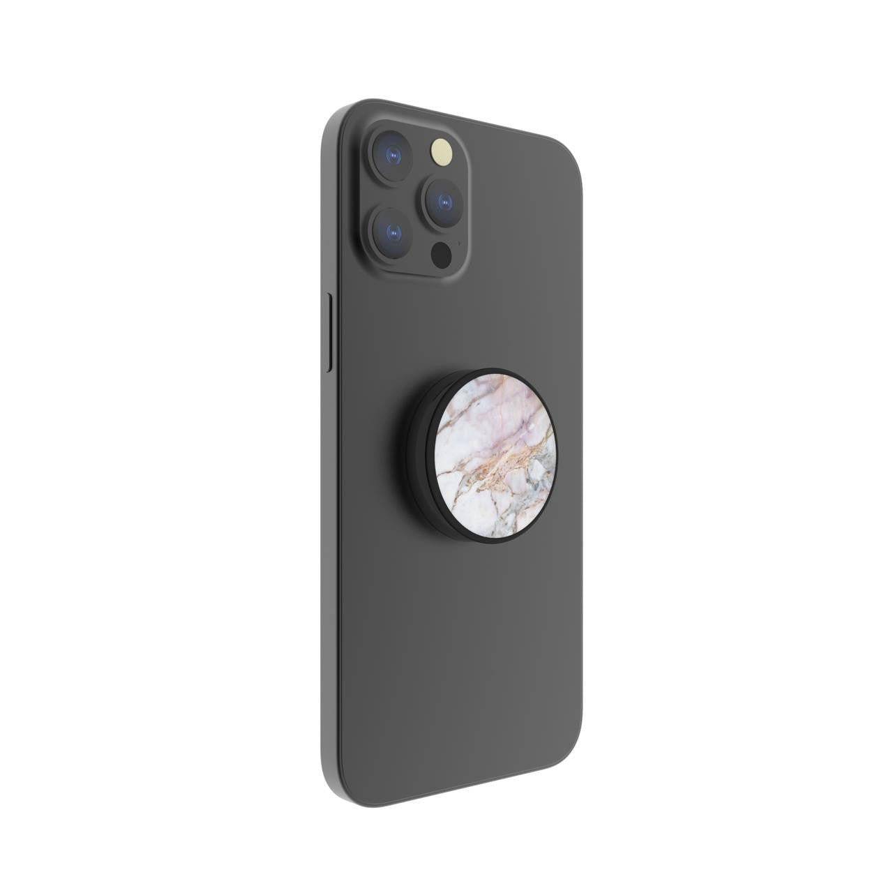 Magnetic Phone Grip and Stand Built in Magnets (Rose Gold Marble) - FAB š§² POPSĀ®