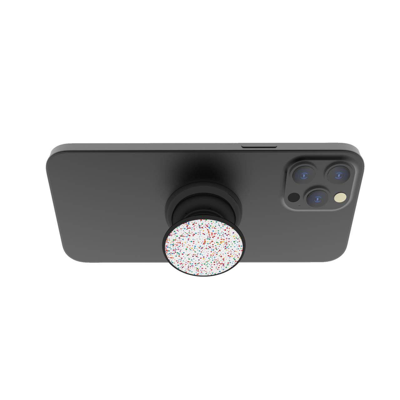 Magnetic Phone Grip and Stand With Built in Magnets (Polka Dots) - FAB š§² POPSĀ®