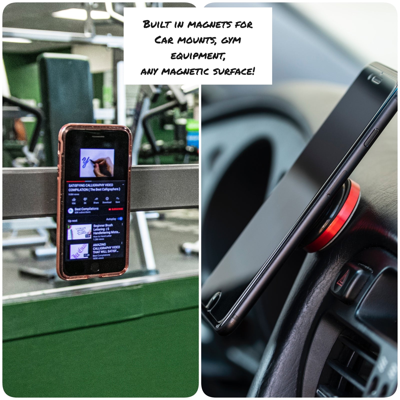 FAB POPS® Magnetic Grip – Strong Dual Magnet MagSafe® Holder - FAB POPS® Magnet Phone Grip For Magsafe # # #