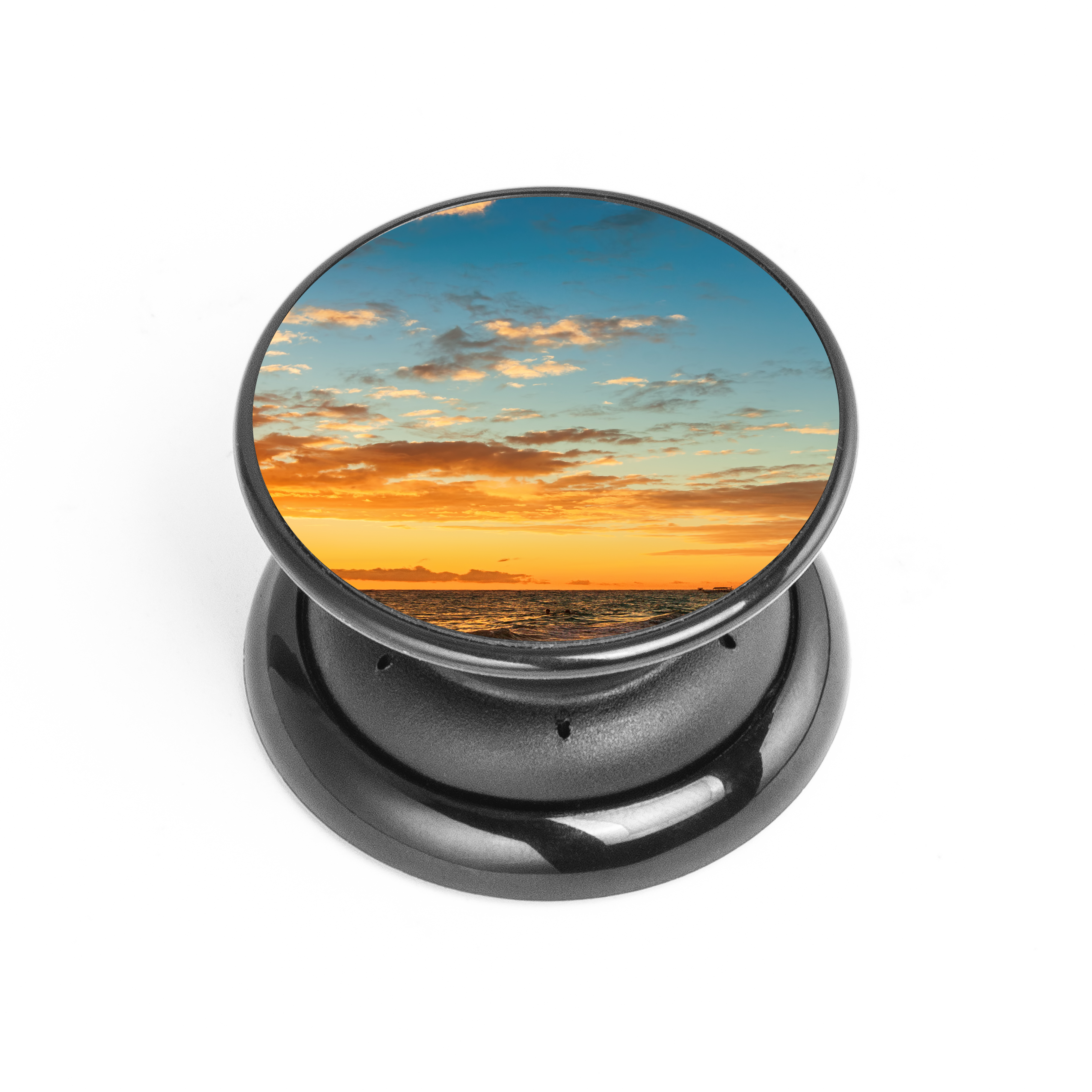 Magnetic Phone Grip and Stand built in Magnets Sunset - FAB š§² POPSĀ®