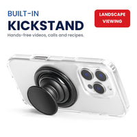 FAB POPS Snap-On grip built-in kickstand for hands-free viewing