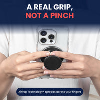 FAB POPS Snap-On grip with AirPop Technology, a real grip not a pinch