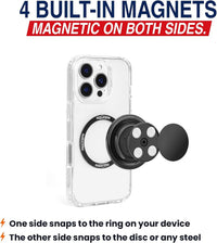 FAB POPS ANYWHERE MAX built-in magnets on both sides