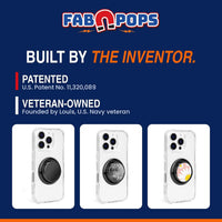 FAB POPS ANYWHERE MAX built by the inventor, patented design