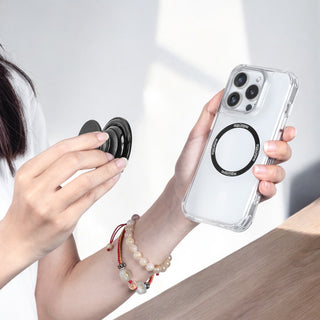 FAB POPS® Magnetic Phone Grip – Black (MagSafe-Compatible) - FAB 🧲 POPS® Magnet Phone Grip For Magsafe # #