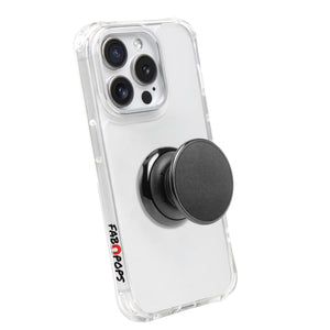FAB POPS® Magnetic Phone Grip – Black (Adhesive Version) - FAB 🧲 POPS® Phone Grip # #