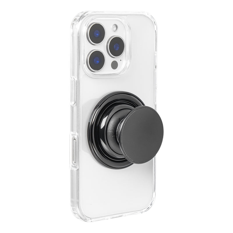 FAB POPS® Magnetic Phone Grip – Black (MagSafe-Compatible)