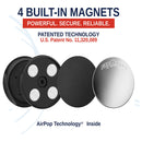 FAB POPS Anywhere Grip has 4 built-in magnets