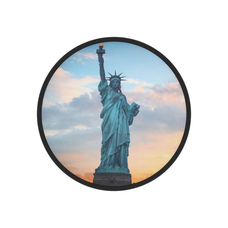 FAB POPS® Magnetic Phone Grip & Stand with Built-In Magnets (Statue of Liberty)