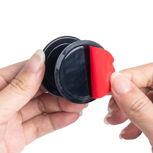 FAB POPS® Magnetic Phone Grip – Black (Adhesive Version) - FAB 🧲 POPS® Phone Grip # #