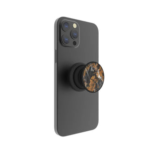 Magnetic Phone Grip and Stand with built in magnets (Black Gold Marble) - FAB 🧲 POPS®  # #