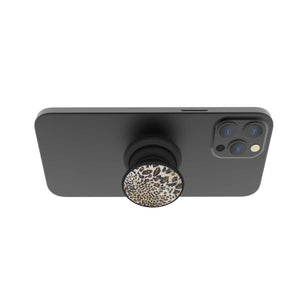 Magnetic Phone Grip and Stand with built in magnets (Cheetah) - FAB 🧲 POPS®  # #