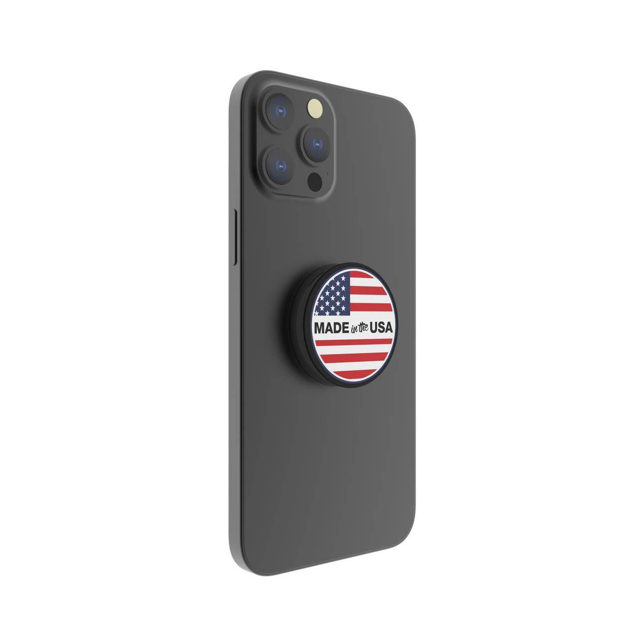 Magnetic Phone Grip and Stand with built in magnets (Made in the USA) - FAB 🧲 POPS®