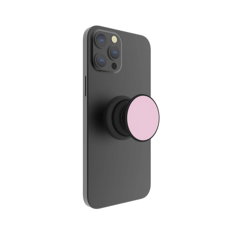 Magnetic phone grip and Stand with built in magnets (Pink)