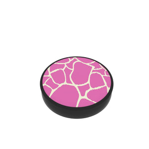 Magnetic Phone Grip and Stand with built in magnets (Pink giraffe) - FAB 🧲 POPS® Phone Grip # #