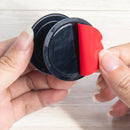 FAB POPS Magnetic Phone Grip and Stand with Built-In Magnets, Red Leopard