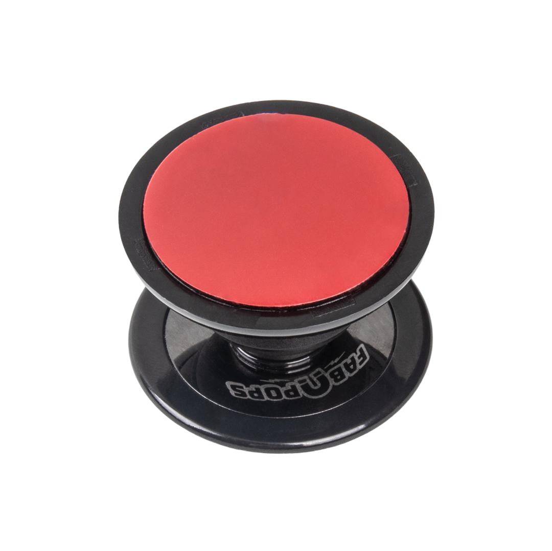 PopGrip Adhesivo Con Estampado Elegante Rojo Burdeos, Tapa Intercambiable Para Fundas Lisas