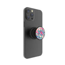 FAB POPS Magnetic Phone Grip and Stand with Built-In Magnets, Mermaid Scales