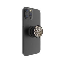 Magnetic Phone Grip and Stand with built in magnets (Cheetah) - FAB POPS®  # # #