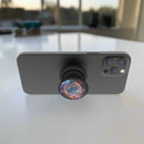 FAB POPS Magnetic Phone Grip and Stand with Built-In Magnets, Nebula