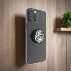 Magnetic Phone Grip and Stand (built in 🧲🧲🧲) (Ghost Marble) - FAB POPS® Phone Grip # # #