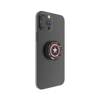 FAB POPS Magnetic Phone Grip and Stand with Built-In Magnets, American Shield