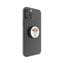 FAB POPS Magnetic Phone Grip and Stand with Built-In Magnets, Steer Skull