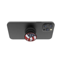 FAB POPS Magnetic Phone Grip and Stand with Built-In Magnets, USA Flag