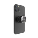 FAB POPS Magnetic Phone Grip and Stand with Built-In Magnets, Moon