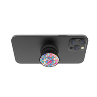 FAB POPS Magnetic Phone Grip and Stand with Built-In Magnets, Mermaid Scales