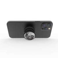 FAB POPS Magnetic Phone Grip and Stand with Built-In Magnets, Moon