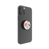FAB POPS Magnetic Phone Grip and Stand with Built-In Magnets, Donuts
