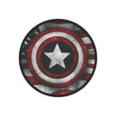 FAB POPS Magnetic Phone Grip and Stand with Built-In Magnets, American Shield