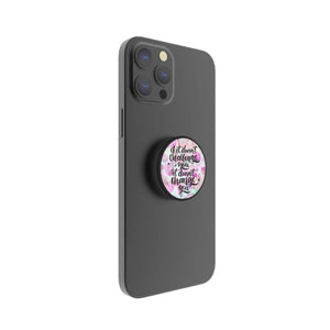 Magnetic Phone Grip and Stand Built in Magnets (Challenge You) - FAB POPS®  # # #