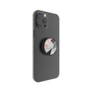 FAB POPS Magnetic Phone Grip and Stand with Built-In Magnets, Marble Slate