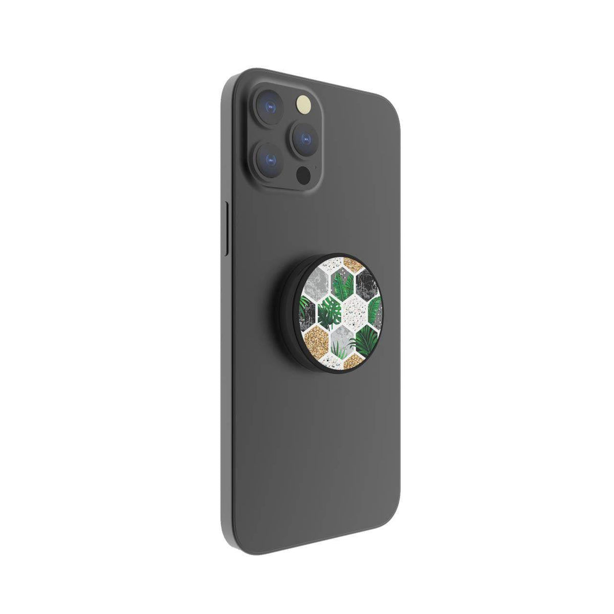 FAB POPS Magnetic Phone Grip and Stand with Built-In Magnets, Tropical