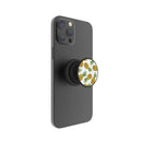 FAB POPS Magnetic Phone Grip and Stand with Built-In Magnets, Pineapple
