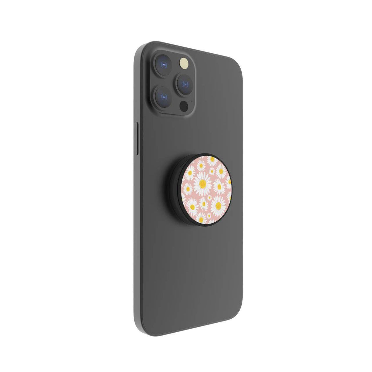 FAB POPS Magnetic Phone Grip and Stand with Built-In Magnets, Daisies
