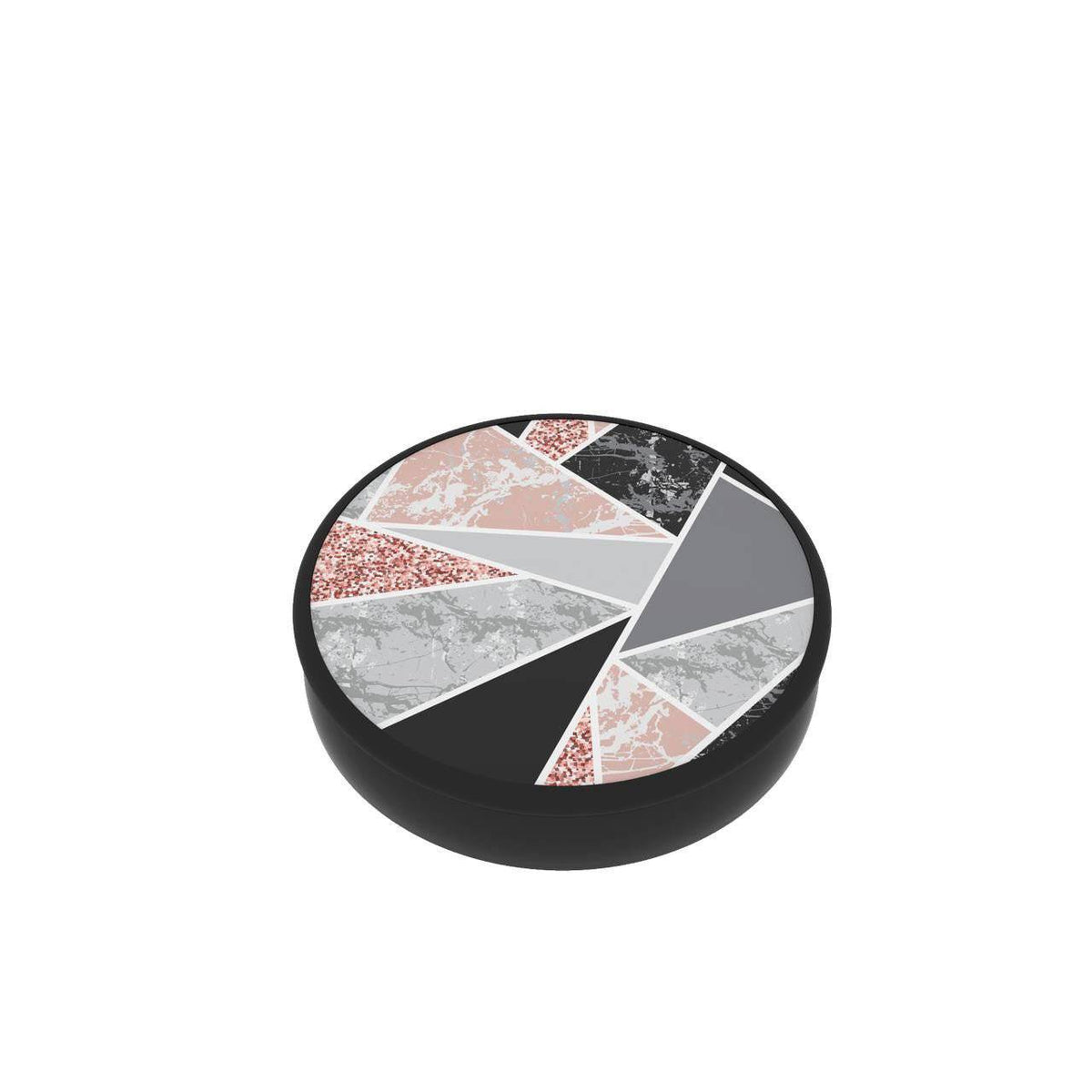 FAB POPS Magnetic Phone Grip and Stand with Built-In Magnets, Marble Slate