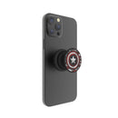 FAB POPS Magnetic Phone Grip and Stand with Built-In Magnets, American Shield
