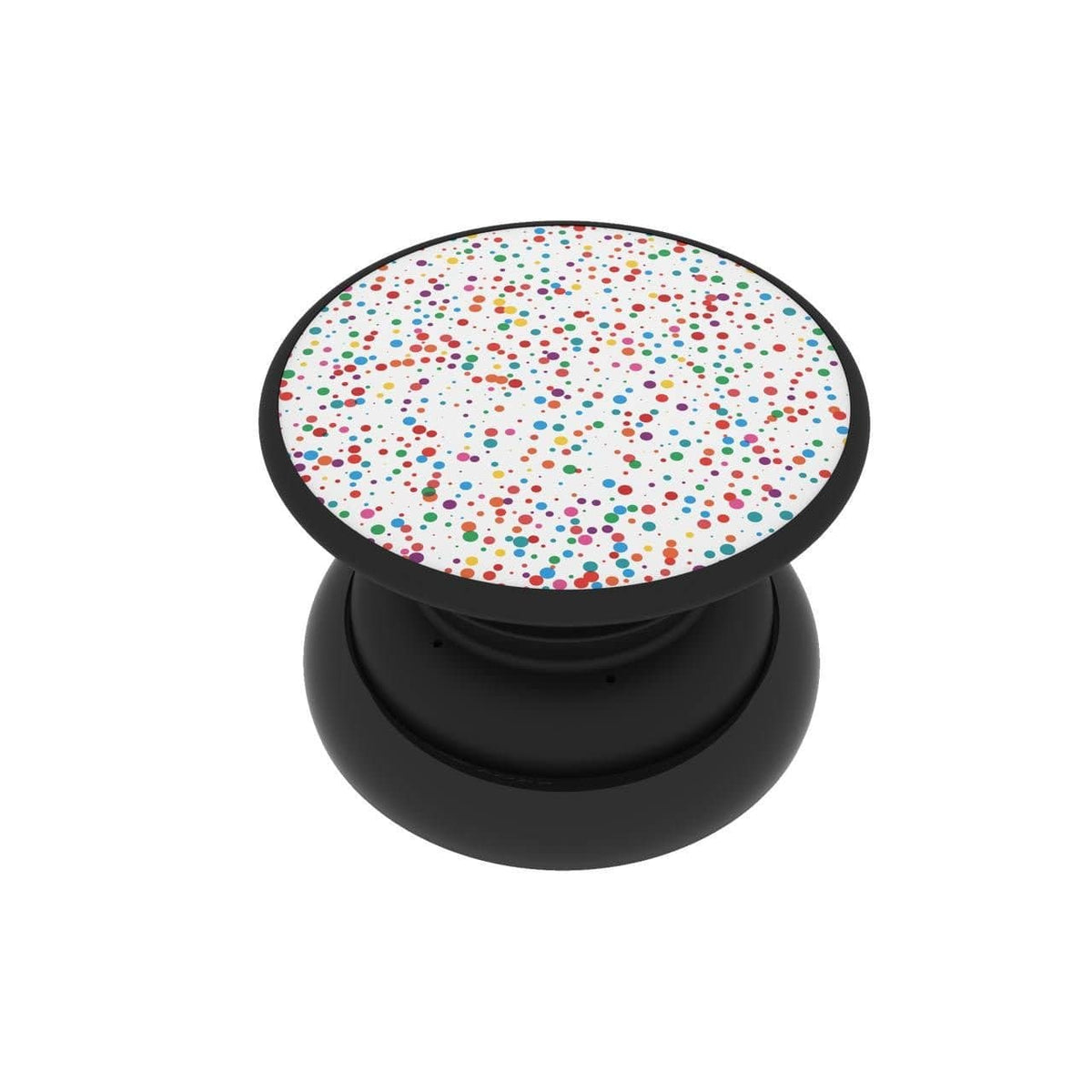 FAB POPS Magnetic Phone Grip and Stand with Built-In Magnets, Polka Dots