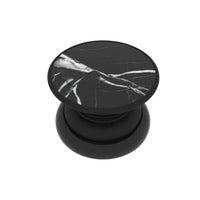 FAB POPS® Magnetic Phone Grip & Stand | Built-In Magnets (Black-White Marble) - FAB POPS®  # # #