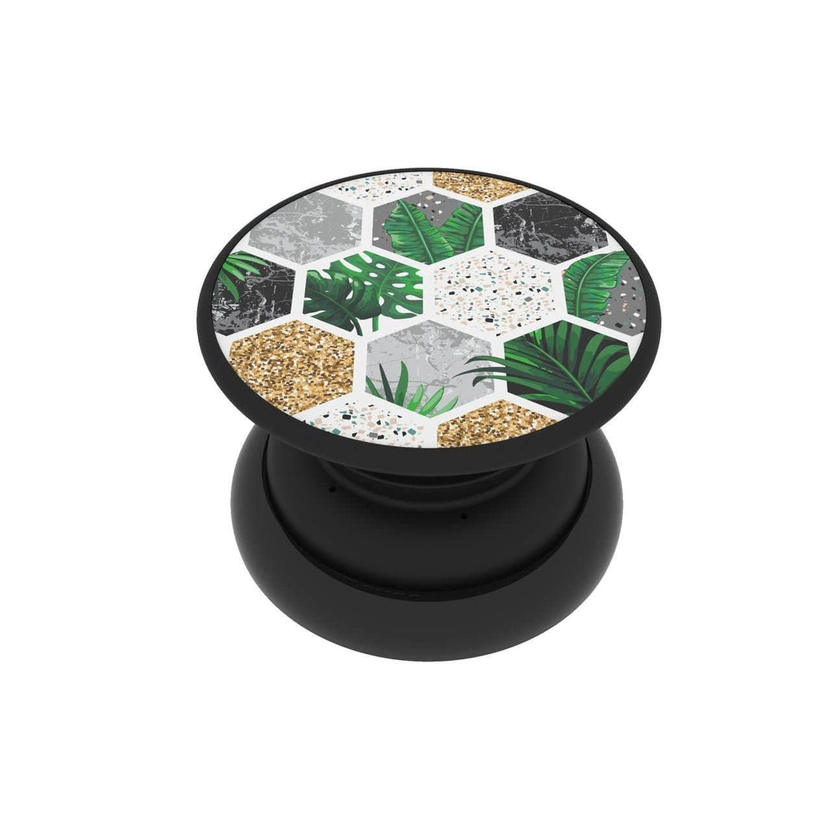 FAB POPS Magnetic Phone Grip and Stand with Built-In Magnets, Tropical