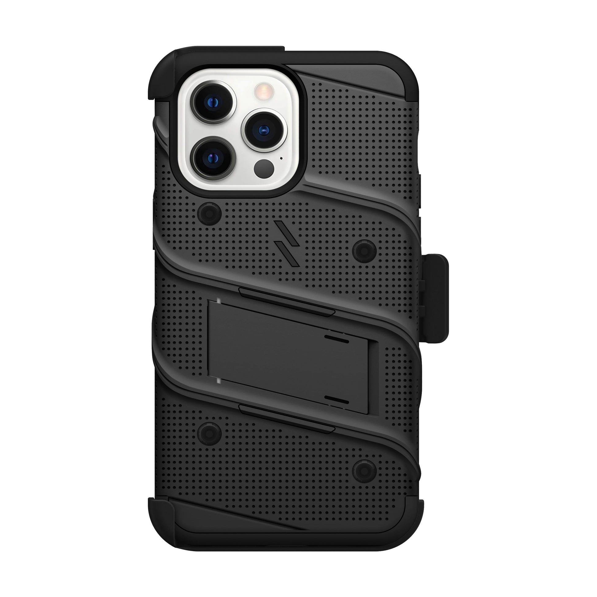 ZIZO BOLT Phone case For iPhone 15 Pro Max - Black - FAB 🧲 POPS®