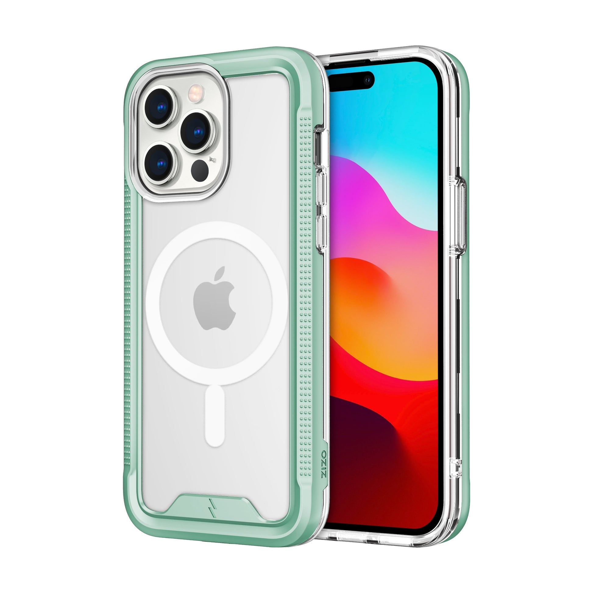 ZIZO ION Series Phone Case with Magsafe for iPhone 15 Pro Max - Mint